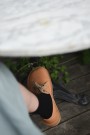 Jylland (bio), lys brune/naturfarget snøresko fra Duckfeet thumbnail