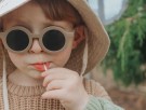 Solbriller til barn i resirkulert plast fra Grech & Co - Stone thumbnail