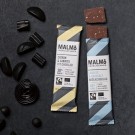 Mini sjokolade med sitron og lakris, ØKOLOGISK FRA MALMÖ CHOKLADFABRIK, 25 g   thumbnail