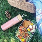 Matboks i stål, Bento Large 3 fra Yummii Yummii thumbnail