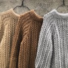 Strikkeoppskrift "Vaffelsweater" til voksne - Knitting for Olive (norsk) thumbnail