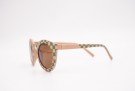 Unisex solbriller til voksne fra Grech & Co - Checks Laguna + Wheat  thumbnail