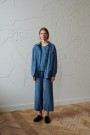 Bill jacket- linjakke fra Linenfox - stellar blue thumbnail