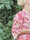 Kyss - Kantha Kimono bomull fra By Linn Andersen thumbnail