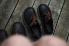 Jylland (black), sorte snøresko fra Duckfeet (str 35-44) thumbnail