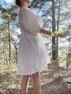 Linnea kjole mini brodert bomull  fra By Linn Andersen,  (1 igjen, str L) thumbnail