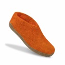 Tøffel/sko med skinnsåle fra Glerups, Orange  (str 36, 43, 44 og 45) - utgående vare  thumbnail