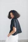 Mona top - lintop Linenfox - Black - 1 igjen thumbnail