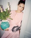 Rikke Organic Cotton Shirt Dress - Light Pink, 100% økologisk bomull thumbnail
