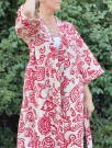 Kyss - Kantha Kimono bomull fra By Linn Andersen thumbnail