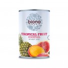 Tropisk frukt i fruktjuice, økologisk fra Biona,  400 g thumbnail