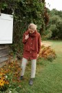 Skjerf i 100% lin fra Linenfox - terracotta (1 igjen) thumbnail