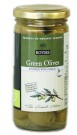 Grønne oliven m/hvitløk, økologisk fra Rovies, 200g thumbnail