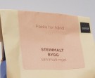 Steinmalt byggmel, sammalt, økologisk og saktevokst fra DYRK Mølle, 1 kg thumbnail