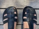 Ringkøbing (Black),  sort skinnsandal fra Duckfeet (få igjen - str 36 og 41) thumbnail
