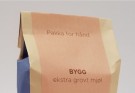 Ekstra grovt steinmalt bygggmel, økologisk og saktevokst fra DYRK Mølle, 500g  thumbnail