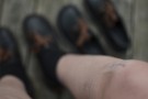 Jylland (black), sorte snøresko fra Duckfeet (str 35-42) thumbnail