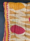Sittepute av vintage sarier, 40 x 40 cm - No 10  thumbnail