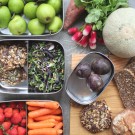Matboks i stål, Bento Large 2 fra Yummii Yummii  thumbnail