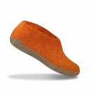 Tøffel/sko med skinnsåle fra Glerups, Orange  (str 36, 43, 44 og 45) - utgående vare  thumbnail