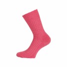 Companion, ribbestrikket ullsokk med forsterket såle fra Corrymoor, knall rosa (str 41-45)) thumbnail