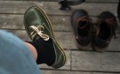 Jylland (green), mørkegrønne snøresko fra Duckfeet (str 35 og 36) thumbnail