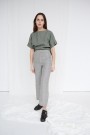 Ocean pants, vid linbukse fra Linenfox -grey stripes (+5 CM, EKSTRA LANGE BEN) (str XS) thumbnail