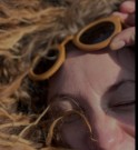 Unisex solbriller til voksne i resirkulert plast fra Grech & Co - Golden thumbnail