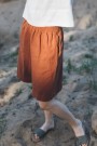 Hike shorts, linshorts fra Linenfox, blush salmon (få igjen - str SX, S/M og L/XL) thumbnail