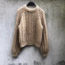 Strikkeoppskrift "Vaffelsweater" til voksne - Knitting for Olive (norsk) thumbnail