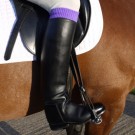 Eventer, knestrømper fra Corrymoor, okergul  thumbnail