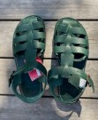 Ringkøbing (Green),  mørkegrønn skinnsandal fra Duckfeet ( få igjen - str 35 og 36) thumbnail