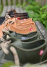 Jylland (green), mørkegrønne snøresko fra Duckfeet (str 35 og 36) thumbnail