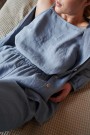 Stella top, singlet i lin FRA LINENFOX, sky blue (str L og XL) thumbnail