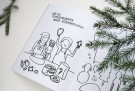Stor fargeleggingsbok - JUL, Spring verksted  thumbnail