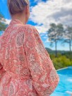 Fersken - Kantha Kimono bomull fra By Linn Andersen thumbnail