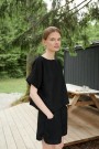 Jeri Linen Shorts, linshorts fra Linenfox - black (få igjen - str XS, L/XL og XXL) thumbnail