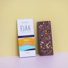 Melkesjokolade Fjelltur med appelsin & mandler, Økologisk, Fjåk thumbnail