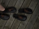 Jylland (black), sorte snøresko fra Duckfeet (str 35-42) thumbnail