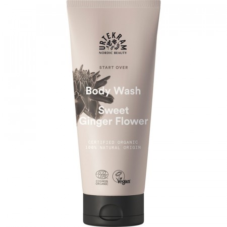 Urtekram Start Over bodywash sweet ginger flower 200 ml