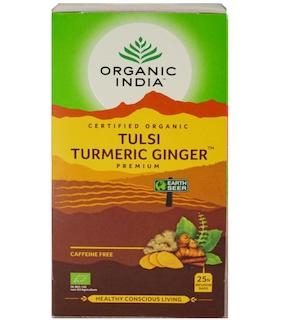 Tulsi gurkemeie ingefær