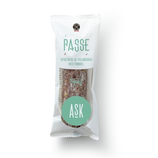 Passe, spekepølse med fennikel fra ASK, 255g