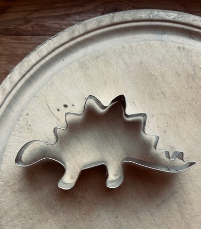 Pepperkakeform dinosaur