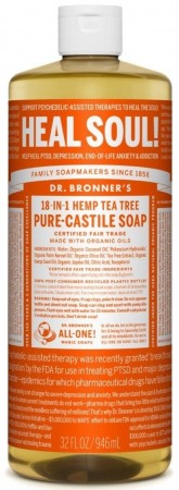 Dr. Bronner´s PURE-CASTILE LIQUID SOAP tea tree 473ml