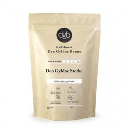 Den Gyldne Sterke (økologisk espressoblanding)  kaffe, 250g