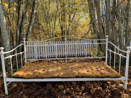 Madrass av vintage sarier, 180 x 70 cm - No 11