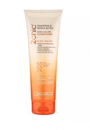 Giovanni tangerine & papaya ultra-volume conditioner, 250 ml