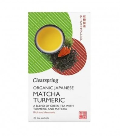 Clearspring matcha turmeric 20 teposer (BF: 03.01.26)