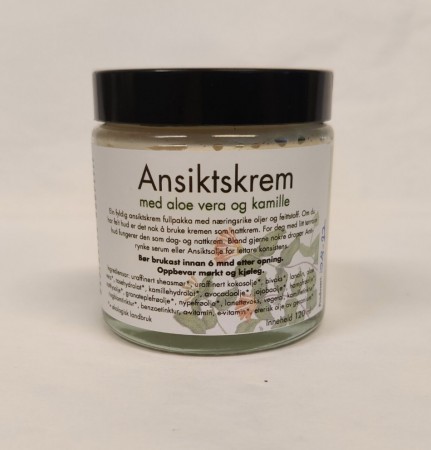 Rein Hudpleie Ansiktskrem med nattlysolje, 60ml