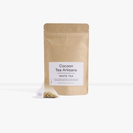 Økologisk Hvit te fra Cocoon Tea Artisans - refill (pose-te)